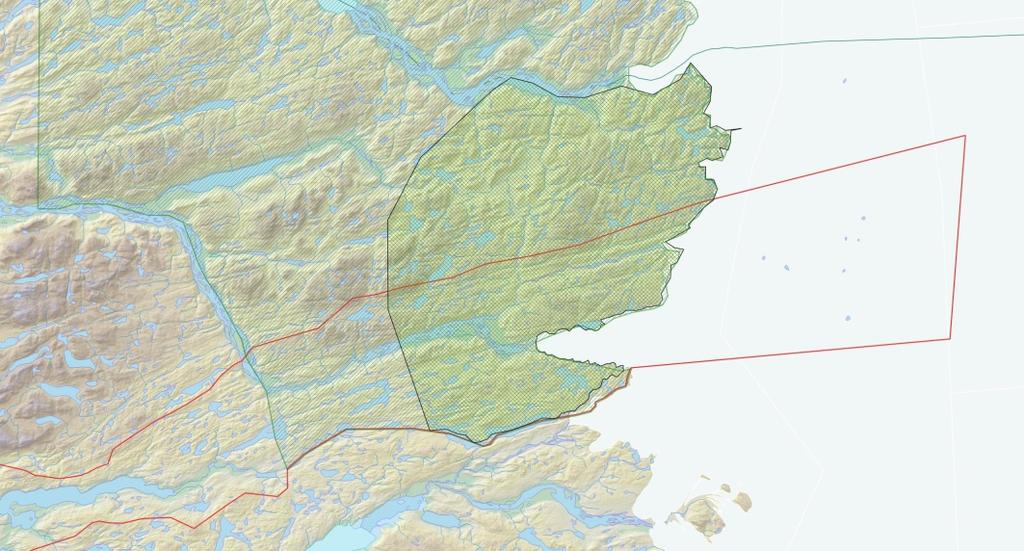 Nunap assinga 6: Masarsoqarfik (Sungaartoq (Ramsar området) Kangerlussuarmi tuttut piaqqiorfittalik (qorsuk) nunatarlu piukkunnartitaq (aappaluttumik sinaakkutilik) ataatsimoortillugit.