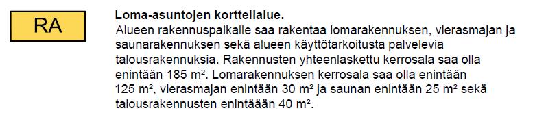 Nosto Consulting Oy 21 (25) Palvelut 4.2. Aluevaraukset Korttelialueet Lähimmät palvelut sijaitsevat kaava-alueen läheisyydessä. Palveluita ovat mm. pankki, kauppa, koulu ja huoltoasema.