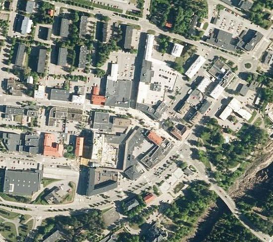 16 Kaupunginosa 12, Imatrankoski, Imatrankosken keskusta Asemakaavasuunnittelun