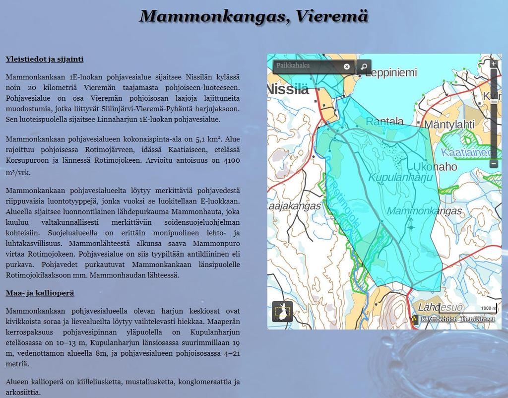 Pohjavedet (käyttö,