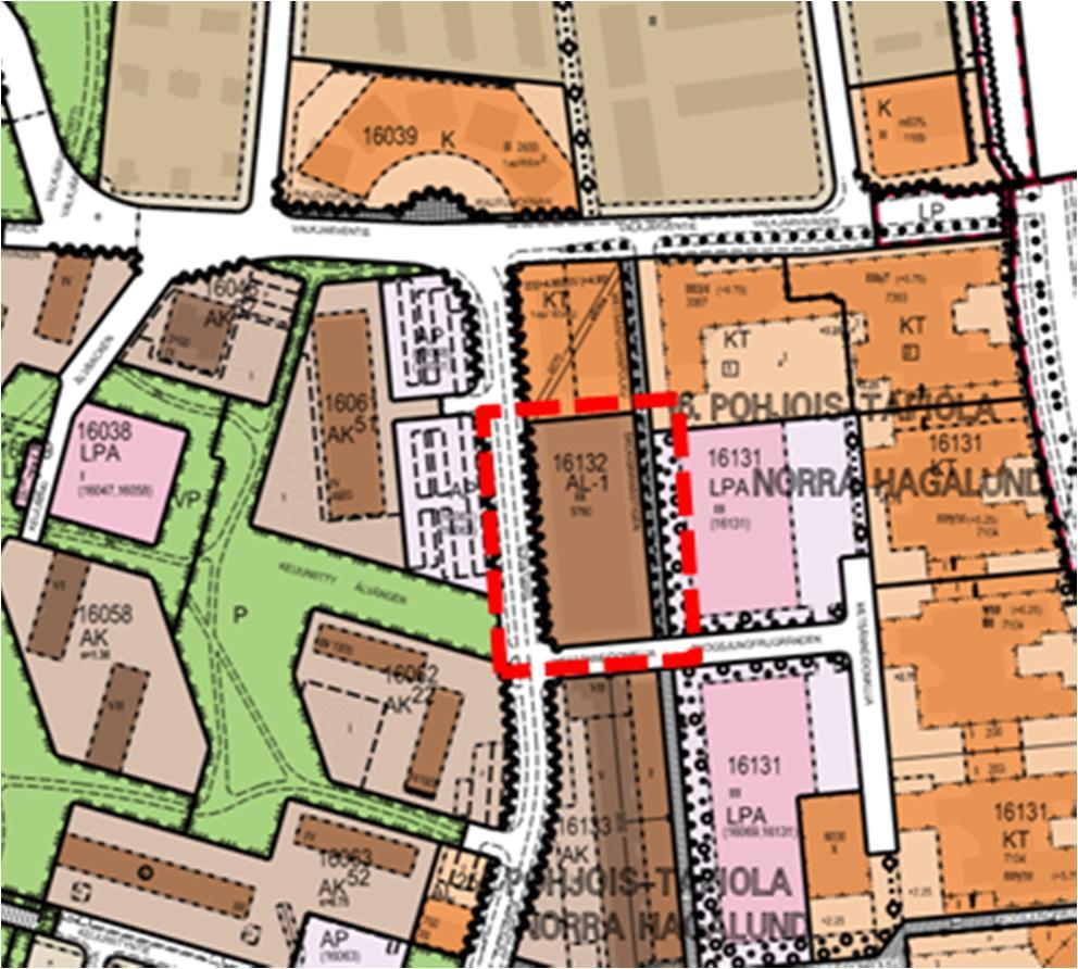 s. 3 / 9 Aloite ja perittävät maksut Asemakaavan muutosta on 6.11.2015 hakenut korttelin 16132, tontin 3 maanomistaja. Hakija maksaa kaavanmuutoksen laatimiskustannukset (MRL 59 ).