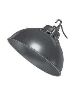 REXELIN YKSINYYNNISSÄ AALISKUU 5 PROPPER LED 18W 4K 600mm 1750lm Suljettu teollisuusvalaisin ulko- ja sisätiloihin. Polykarbonaatti runko ja kupu. IK10.