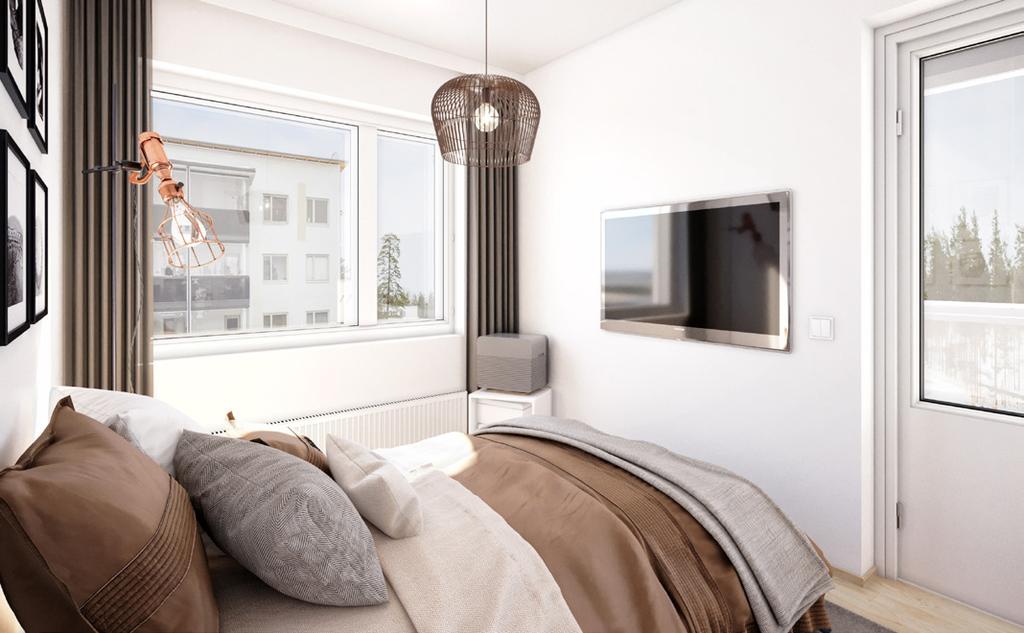 12 Näkymä Tiklin 36 neliöisen