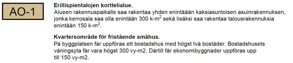 ei-omarantaista lomarakennuspaikkaa (RA-1), kolme ei-omarantaista maatilojen talouskeskusten