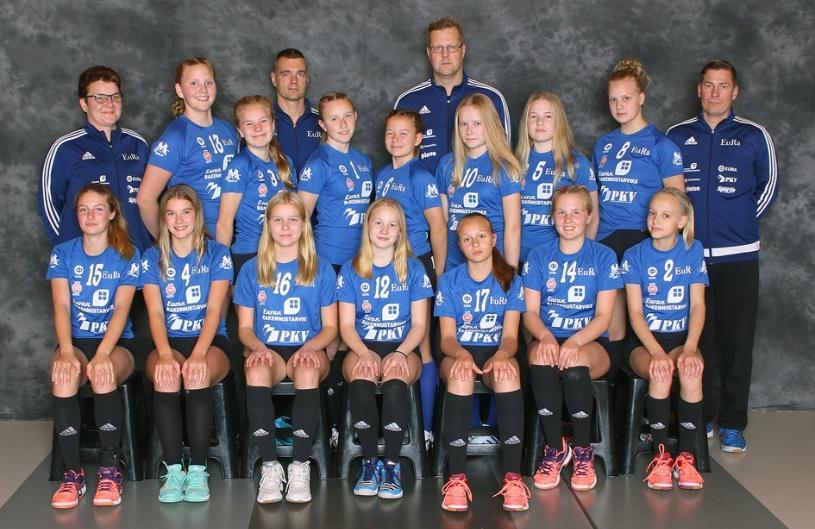 Euran Raiku (Eura 04) Lohko A Haavisto Olli, PV 1 Laura Liikanen Yleispelaaja 2 Heini Ahtola Keskitorjuja 3