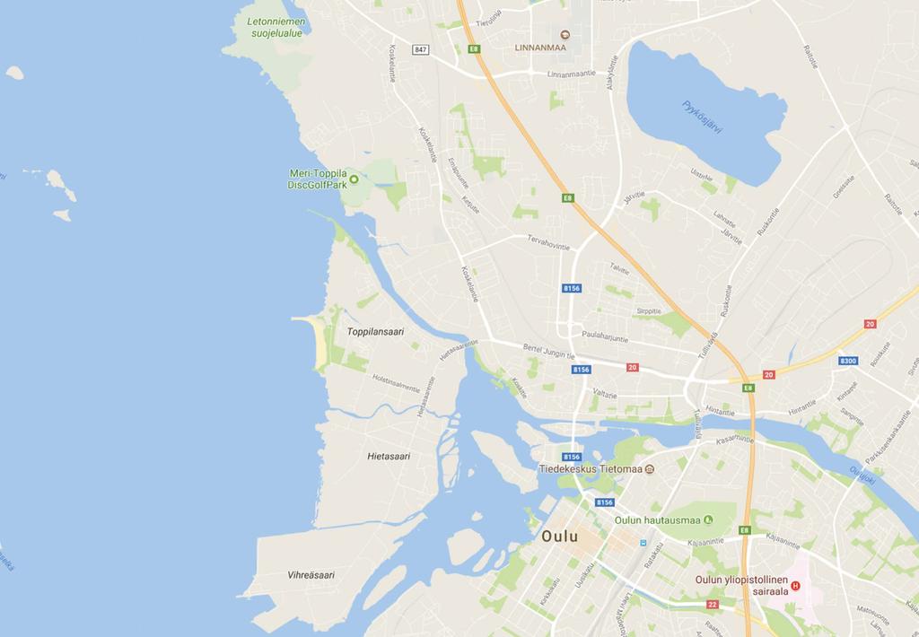 Liikenneyhteydet Tuiraan ja keustaan pääset nopeasti öräillen tai kävellen. Hyvät bussiyhteydet ja autolla liikut helposti joka paikkaan.
