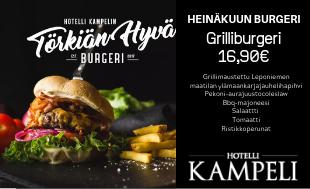 Kampelissa karaoke ma-to klo 18-22 pe-la klo 18 alkaen A la carte lista vaihtuu 29.6.19 6.7.