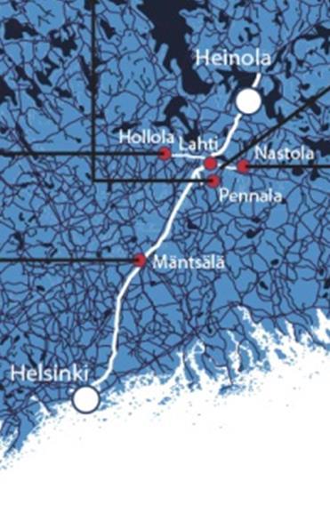 Ekorekka CO2 päästöjen pienentäminen ja vientiteollisuuden logistisen kilpailukyvyn kasvattaminen kuljetuskustannuksia alentamalla - LADEC (LTYP Oy) osallistui EU-rahoitteiseen Itämerihankkeeseen,