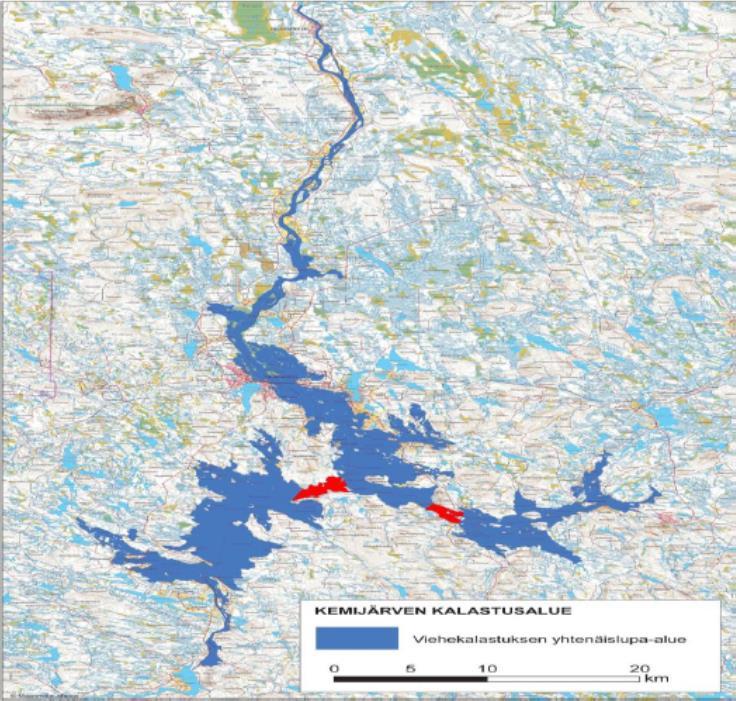 125 Kuhan rauhoitusalueet ovat sen tärkeimmät kutualueet. Luuksin kutualue on noussut piilopadon alapuolelle.