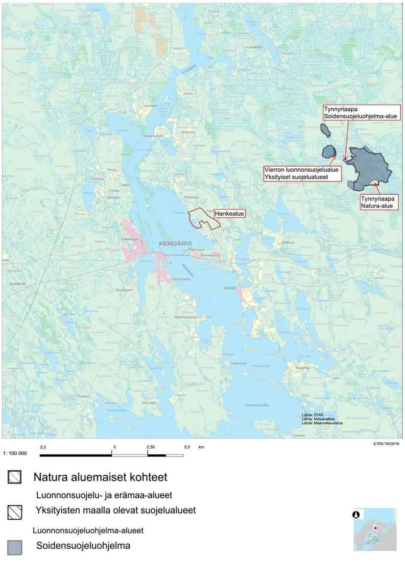 133 Kasvillisuus Luontoselvityksen mukaan Patovaaran lounaisosa ja Alakankaiden metsät vaihtelevat variksenmarja-mustikkatyypin (EMT) ja seinäsammalmustikkatyypin välillä (HMT).