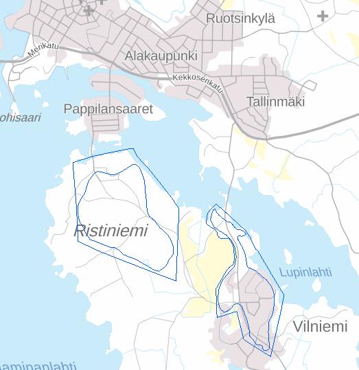 Sivu 8 / 22 3.1.2 Luonnonympäristö 3.1.2.1 Pohjavesi Asemakaava alueella Norsviikinniemen alueella ei ole todettuja pohjavesialueita.