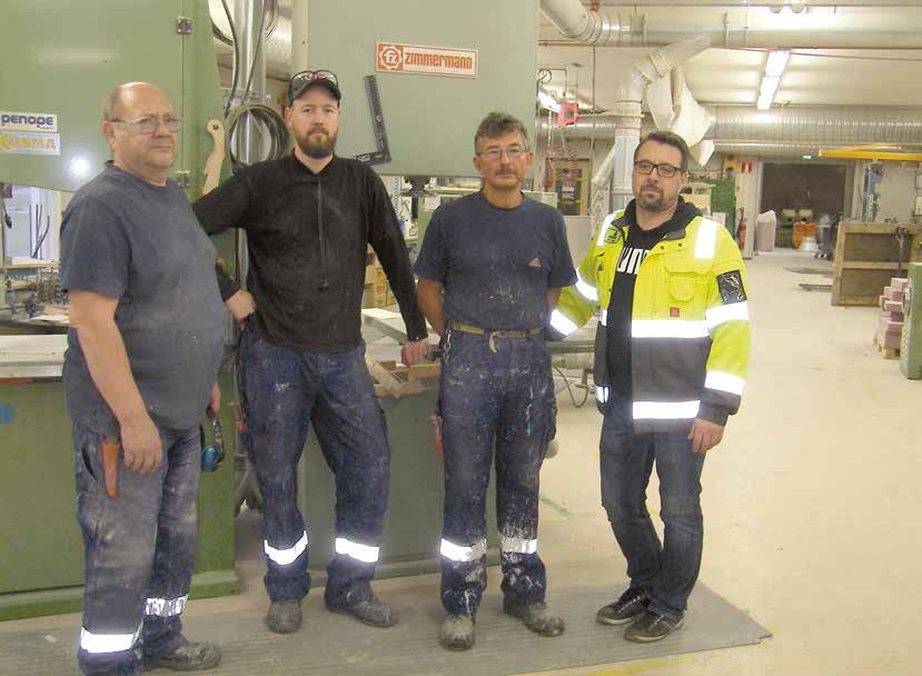 Peironin muistihirmut vasemmalta: Matti Salomäki, Mikko Linden, Arto Tuominen ja Ari Ketola.