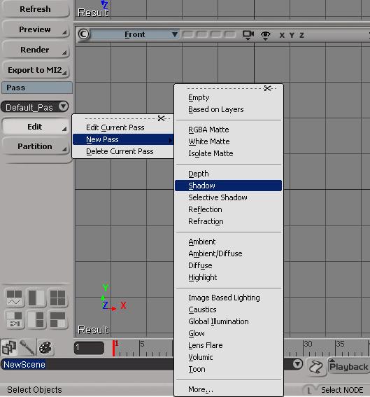 Toisin kuin render-tasoja, ei omia render-kanavia pysty tekemään johtuen niiden alitaso luonteesta. Niille ei tallennu muuta kuin mitä tasolle, jossa ne ovat. (Softimage XSI Guides.