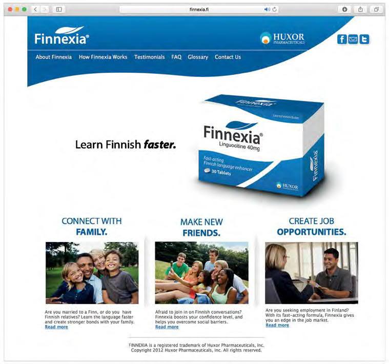 On another level, the online presence of Finnexia was meant to act as another means of generating dialogue about Finnish language acquisition and the experience of the foreigner in Finland.