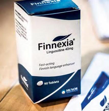 Figure 30. Finnexia pill package. (2012). Branding design by Lisa Erdman. Package layout design by Sarun Pinyarat.
