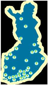 Suomessa on noin 145 000 harrastajaa ja yli 150 golfkenttää, joilla pelataan yhteensä kolme miljoonaa golfkierrosta kesän aikana.