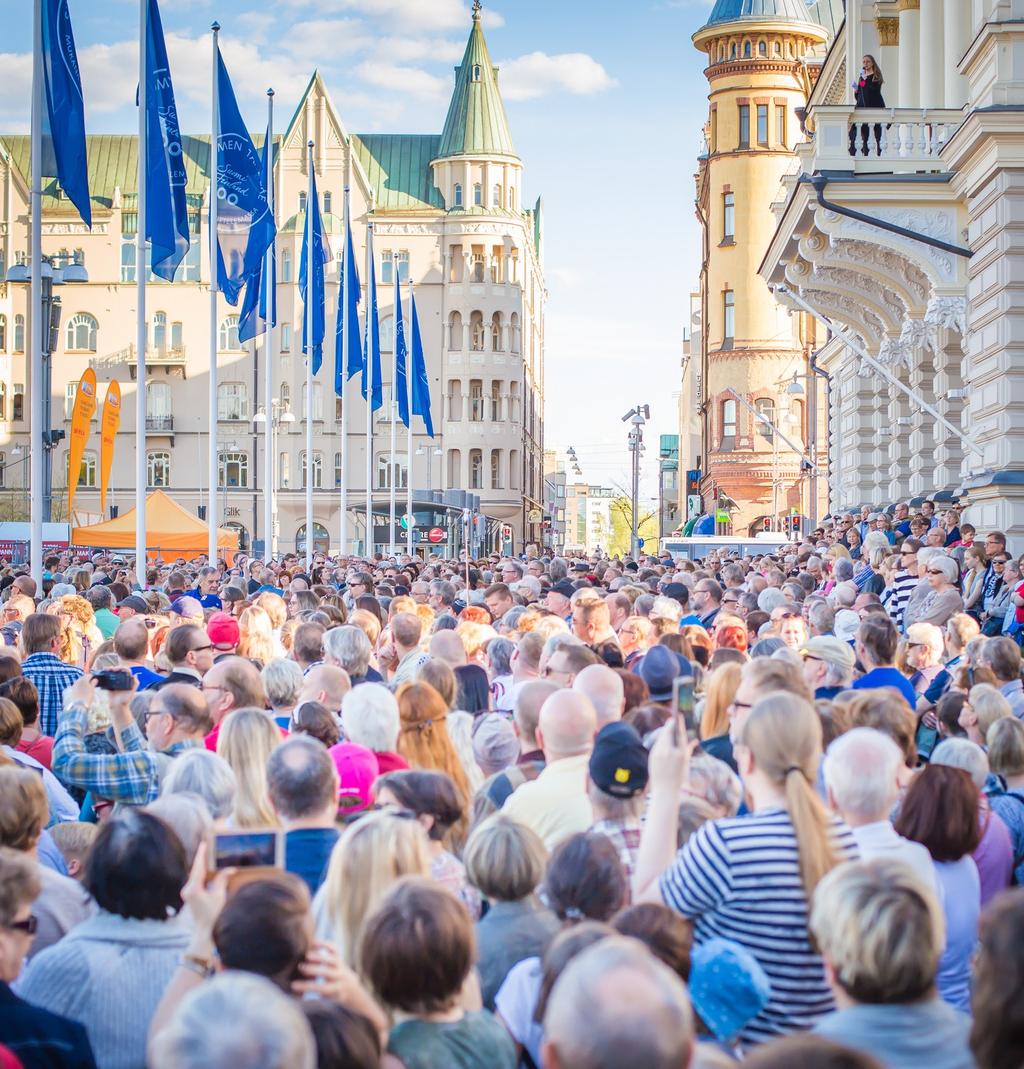 Globaalit megatrendit, tamperelaisuus ja pirkanmaalaisuus 1. Ihmisten ja instituutioiden yhteistyö Pirkanmaalla o Ihmisen etäisyys toisesta/yhteys toiseen digiaikana 2.