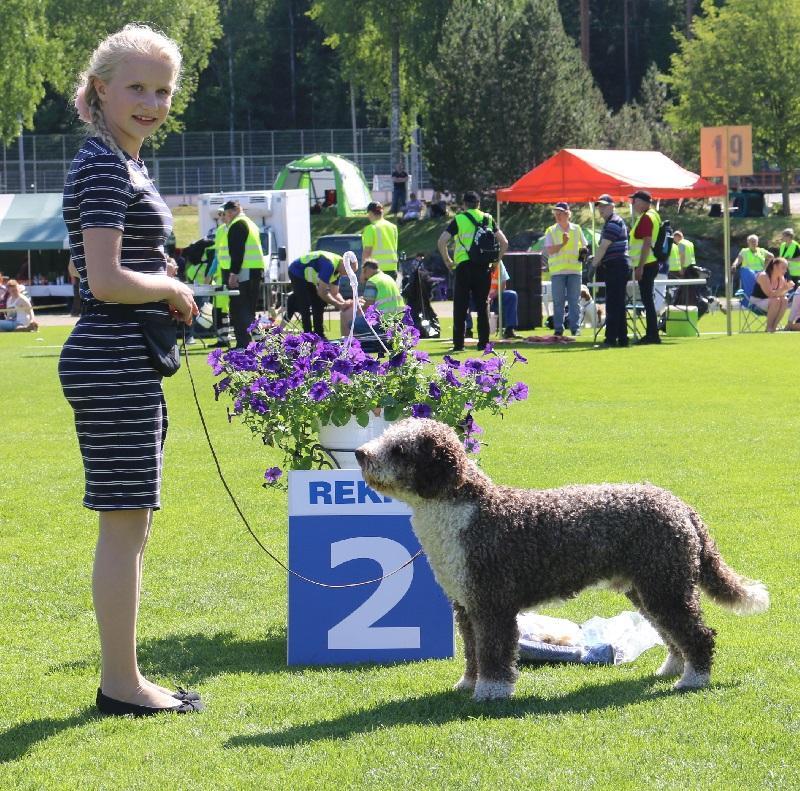 JUNIORIHANDLER Piirinmestari 2018 Vilma Pekonen, Varkaus