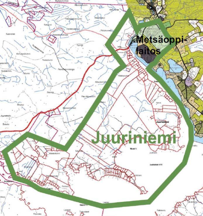 3 Kunnalla on vireillä osayleiskaavan laatiminen entisen metsäoppilaitoksen