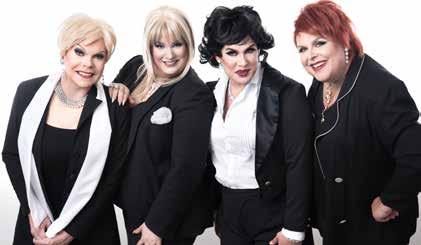Lea, Marion, Katri ja Paula loistavat lavalla musiikin voimalla muistellen aikoja syksyn sävelistä euroviisuihin.