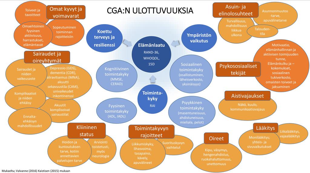 Lähde: CGA-käsikirja, Mia Päivärinta.