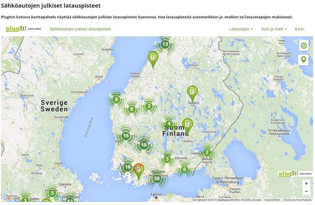 Sähköautoilija etsii