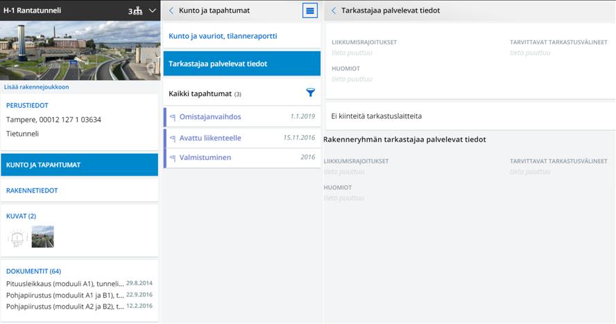 Kirjaukset voivat esimerkiksi kertoa tiloista, joissa kulku on hankalaa, kuten verhousrakenteiden välitilassa.