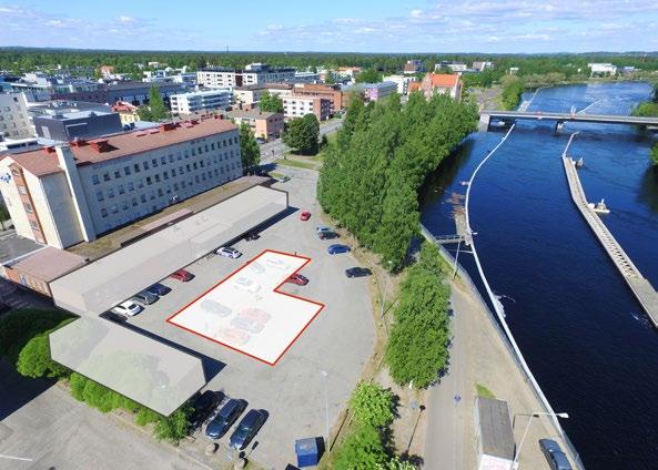 VALLINPORRAS LÄHELLÄ KAIKKEA ASEMAPIIRROS PIHAKANSI HALLINNANJAKORAJA PURETTAVA OSA Kaikki Joensuun keskustan palvelut sijaitsevat noin puolen kilometrin säteellä Vallinportaasta: kauppakeskukset,