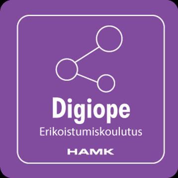 DIGIOPE erikoistumiskoulutus tarjoaa joustavia ratkaisuja opettajien uuteen osaamiseen HAMK