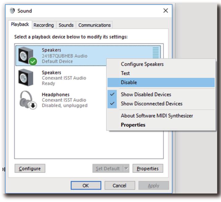 Napsauta DisplayLink -kuvaketta ja napsauta sitten Audio Setup (Audioasetus) 2. Äänipaneeli ponnahtaa esiin.