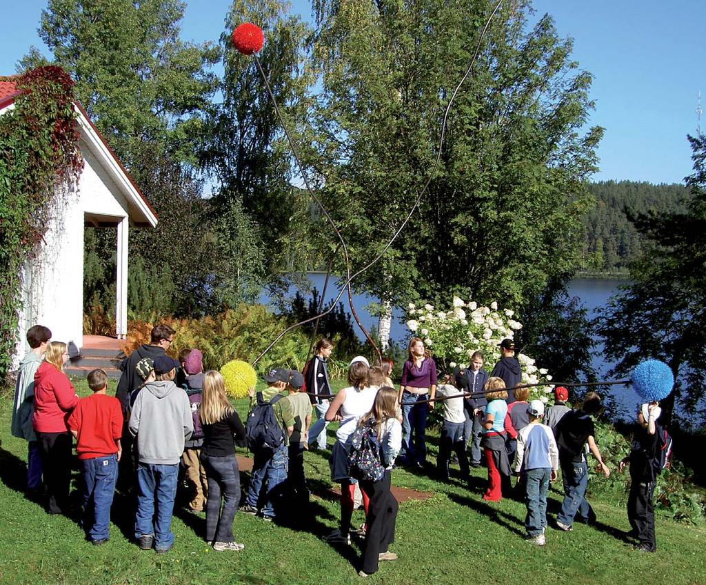 Esillä olevat kokoelmateokset ovat keskeinen osa museoiden taidekasvatustoimintaa.
