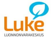 Ratkaisumme - alustavat ympäristövaikutukset (hiilijalanjälki) Tyyppi kg-co 2 eq / tuote t Kivennäislannoitteet 200 800 Ratkaisumme: NPK-lannoite 32 PK-lannoite 470 13 Ratkaisumme RaKiKY hanke