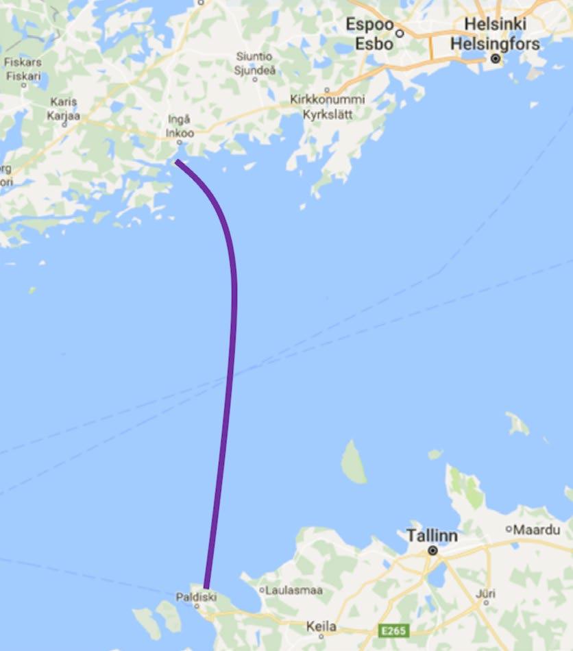 Yleistä Hanke koostuu 5 työmaasta, joista kolme on Suomessa. Suomen osuuden hankkeesta toteuttaa valtionyhtiö Baltic Connector Oy ja Viron osuuden toteuttaa Elering AS.