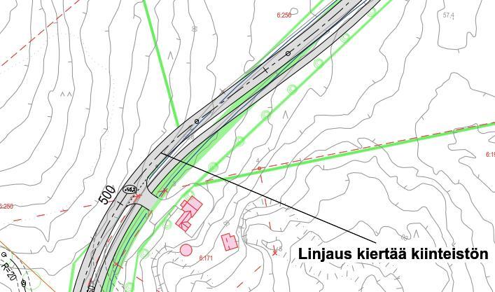 Tilanvaraussuunnitelma Poikkeamat OYK:n linjauksesta sekä