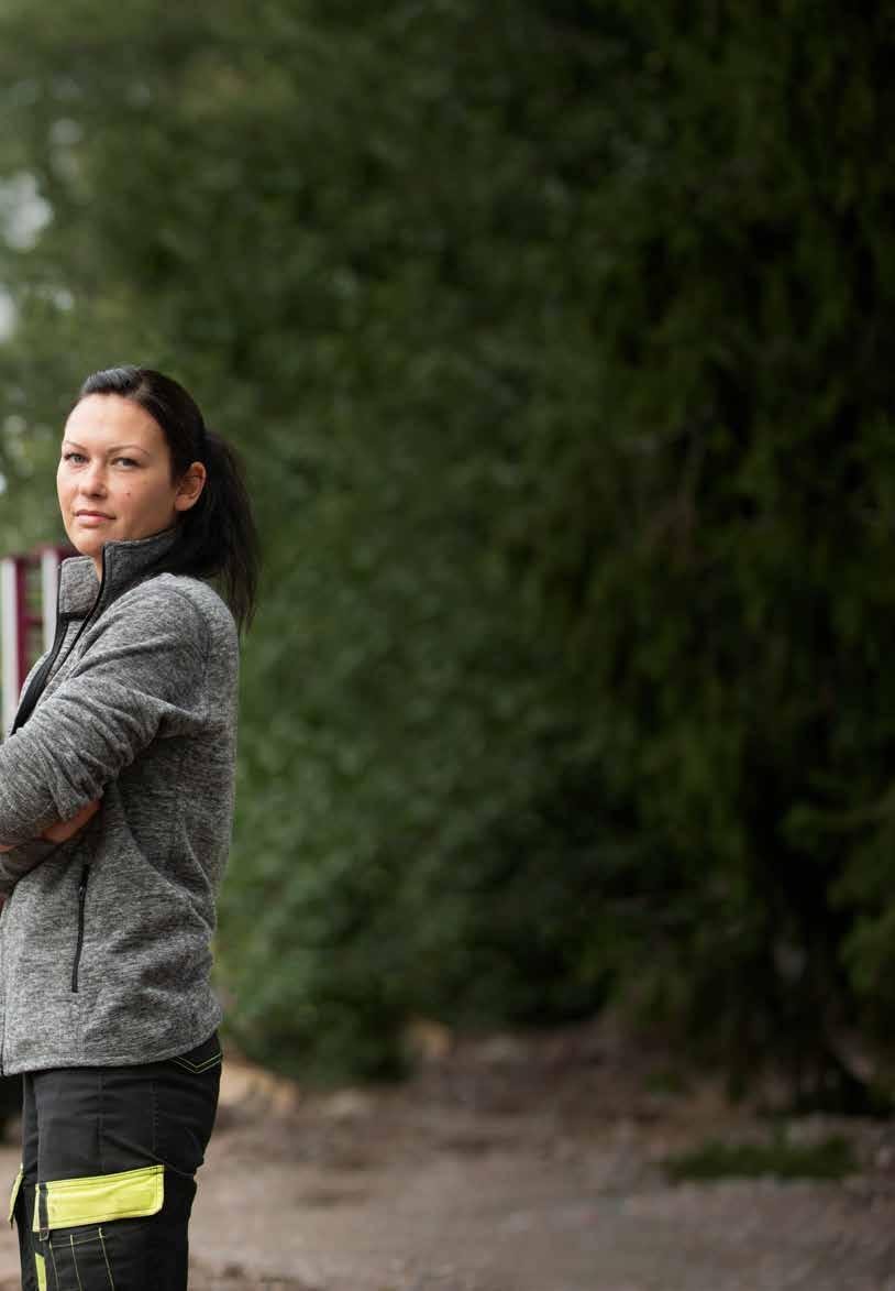 Camilla Kuivalainen KuCa kaivaa Naisenergiaa maanrakennukseen Nyt seitsemänvuotias yritys näyttää erilaiselta kuin alkuvuosina.