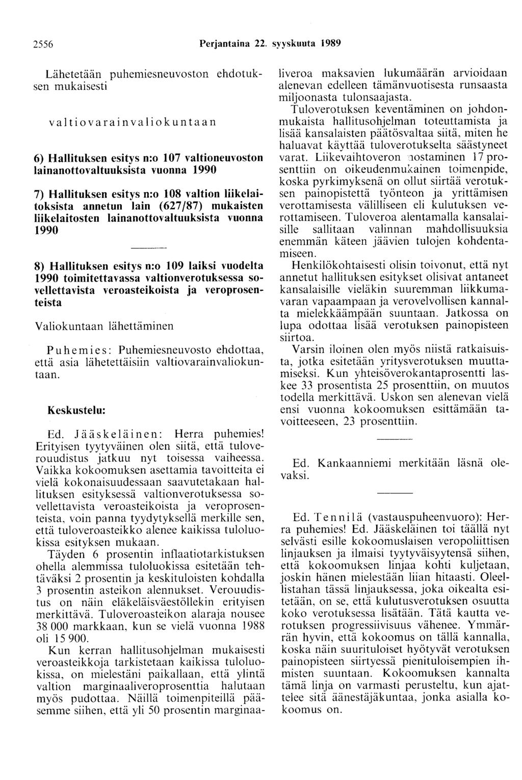 2556 Perjantaina 22.