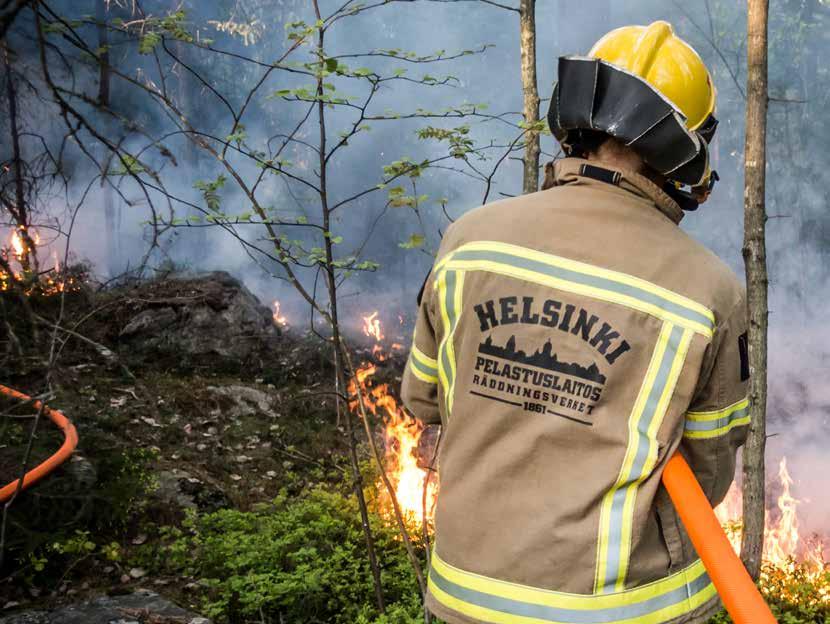 Ympäristönsuojelu Helsingin pelastuslaitoksen yhtenä strategisena tavoitteena on olla entistäkin vastuullisempi toimija.