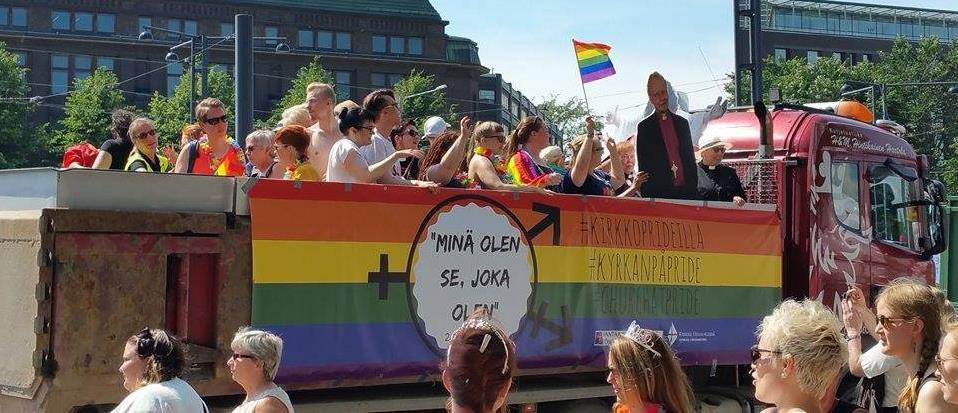Kesätervehdys Yhteys-liikkeen ystävä Kesän varma merkki on Pride-tilaisuudet, joita on monella suunnalla ja moneen makuun, joista voi hakea tietoa omilta Pride-sivustoilta. Helsinki Pride 24.6.