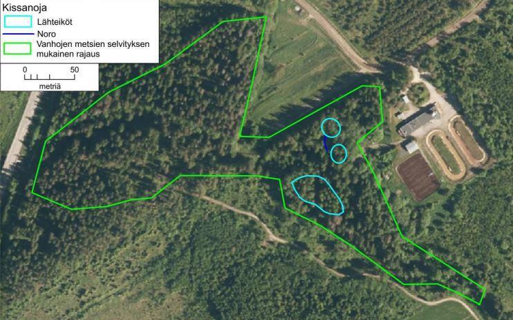 Kerran kolmessa vuodessa toistuvan 60 min sadannan intensiteetti on noin 35 l/s/ha (Suomen Ympäristökeskus 2008).