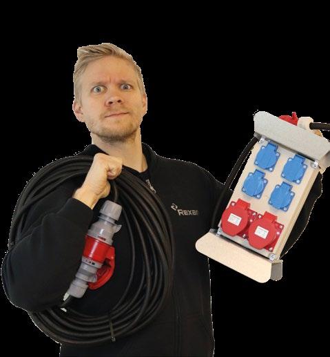 kannella, IP44. Kuminen pistotulppa 230V, IP44.