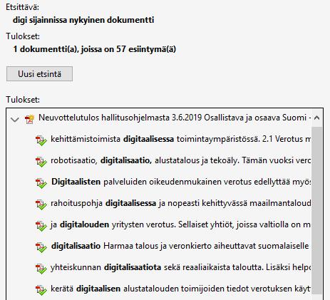 DIGITALISAATIO JA TIETO MERKITTÄVÄSSÄ ROOLISSA UUDESSA HALLITUSOHJELMASSA Uudistus tarvitsee tuekseen toimivat tietojärjestelmä- ja tiedonhallintajarjestelmät sekä kattavan tietopohjan ja yhtenäisen