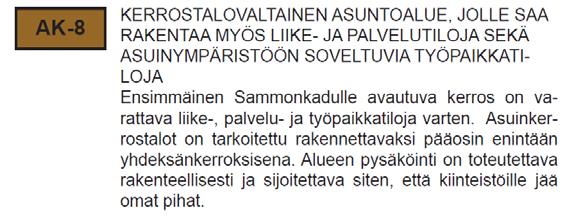 Asemakaava Tontilla 6 on voimassa 6.5.1976 vahvistettu asemakaava nro 4994. Sen mukaan tontti on liikerakennusten korttelialuetta AL, kerrosluku on II ja tonttitehokkuus e=0,8.