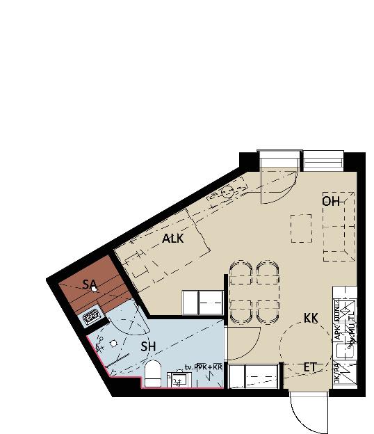 h+kk+p/t,0 m².