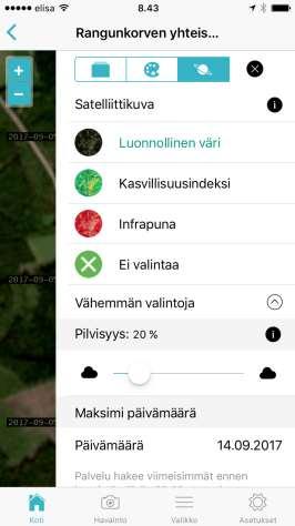 DataBio projektin tavoitteina on prosessoida Sentinel