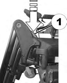 Invacare Bora/Spectra XTR -sarja 1. Avaa jalkalevyn molemmat kiinnitysruuvit kuusiokoloavaimella. 2. Valitse haluamasi kulma. 3. Kiristä ruuvit takaisin kiinni. 5.17.