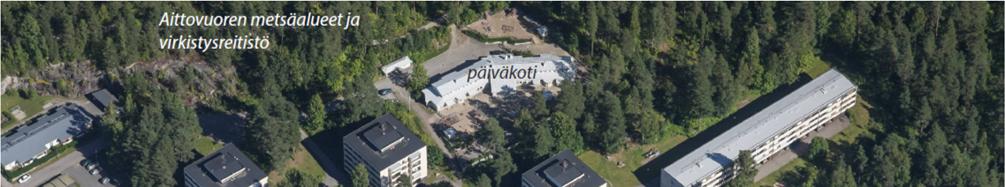 16:147 / VÄLIAITANKATU 7 / ASEMAKAAVASELOSTUS (5) Suunnittelualueen (sininen rajaus) ympäristö on kerrostalovaltaista