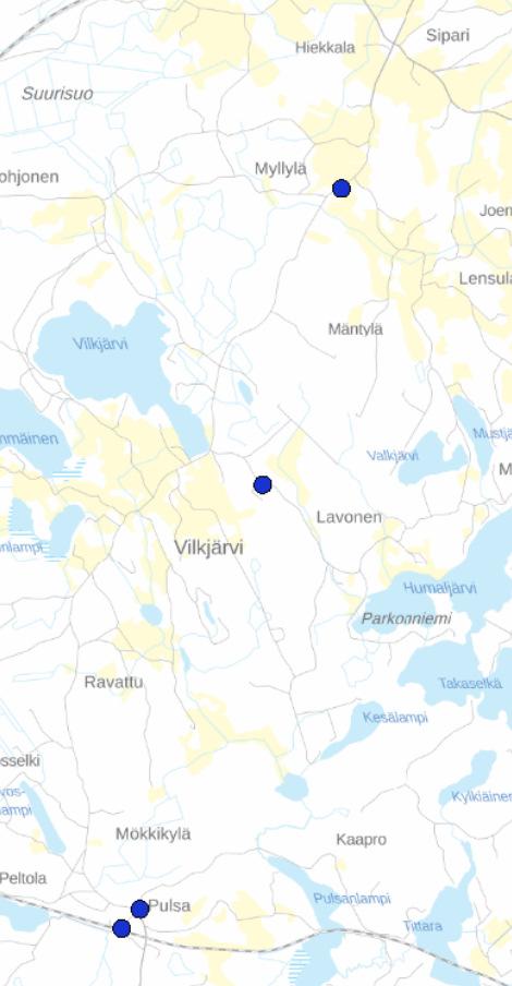 18 1.6.8 Pilaantuneet maat Suunnittelualueen läheisyydessä sijaitsee neljä pilaantuneiden maiden kohdetta. Näistä kaksi sijaitsee varsinaisella toimenpidealueella, joista on toimitettu kohderaportit.