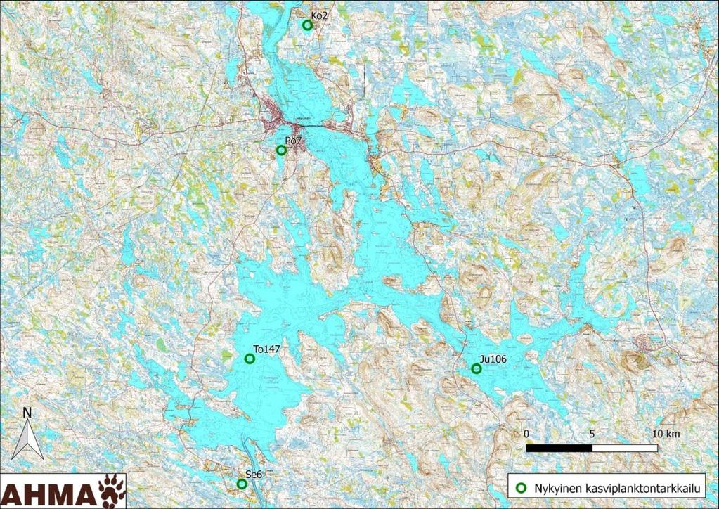 5.3. Kasviplanktontarkkailu 5.3.1.