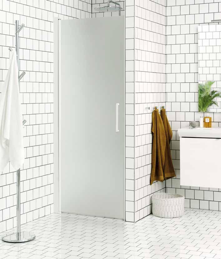 LINC SUIHKUSEINÄT Suihkuseinä on kätevä tapa erottaa suihkutila muusta kylpyhuoneesta.