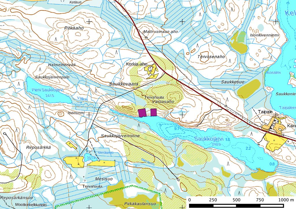 Liite 1 raporttiin (raportit eriteltynä) Suomussalmen Kellojärven kaava-alueen kiinteistön 29:1 kortteleiden 10 ja 11 inventointi 1.